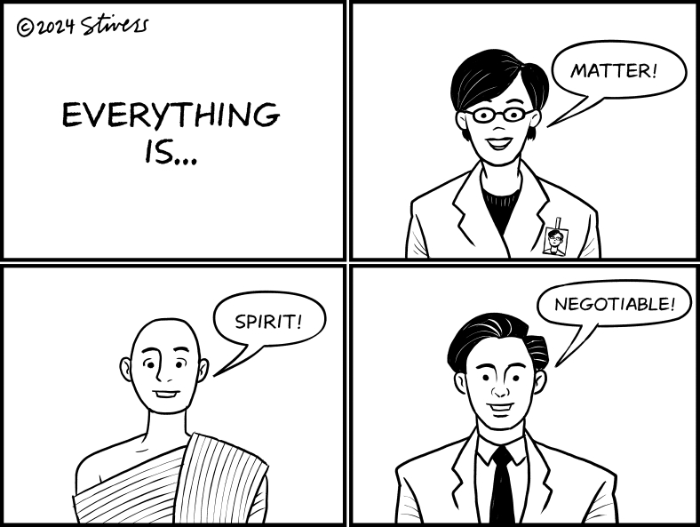 Everything is…